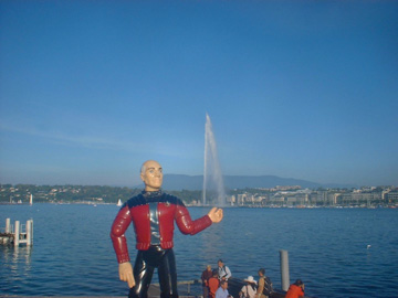 Jean Luc Picard visiting Geneva