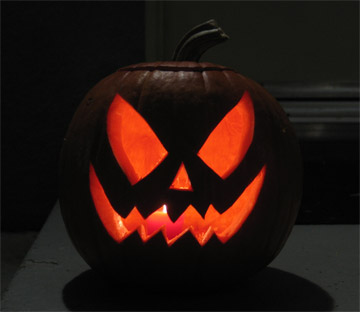 2011 scary pumpkin