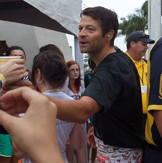 Misha Collins at Comic-Con