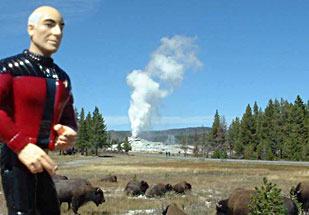 Jean Luc at Yellow Stone National Park