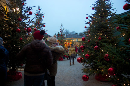 Schloss Hellbrunn Castle Christmas Market