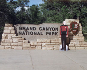 Jean Luc visits Grand Canyon