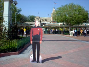 Jean Luc at Disney Land