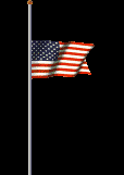 half mast flag