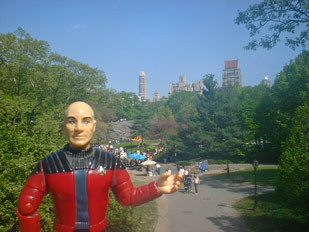 Jean Luc in Central Park New York