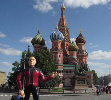 Jean Luc visits Moscow