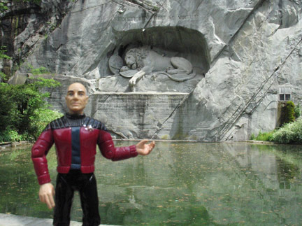 Jean Luc visits Lucern