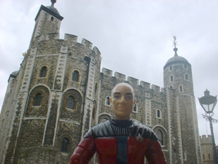 Jean Luc at the Tower of London