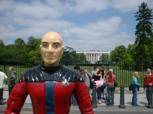Jean Luc visits the White House