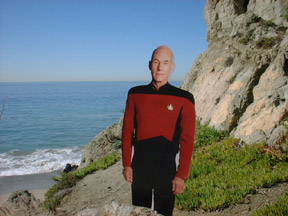 Jean Luc lives it up in Malibu