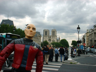 Jean Luc visits Notre Dame