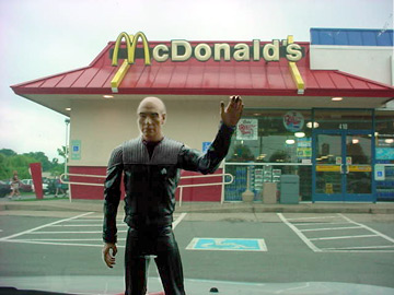 Picard at McDonalds