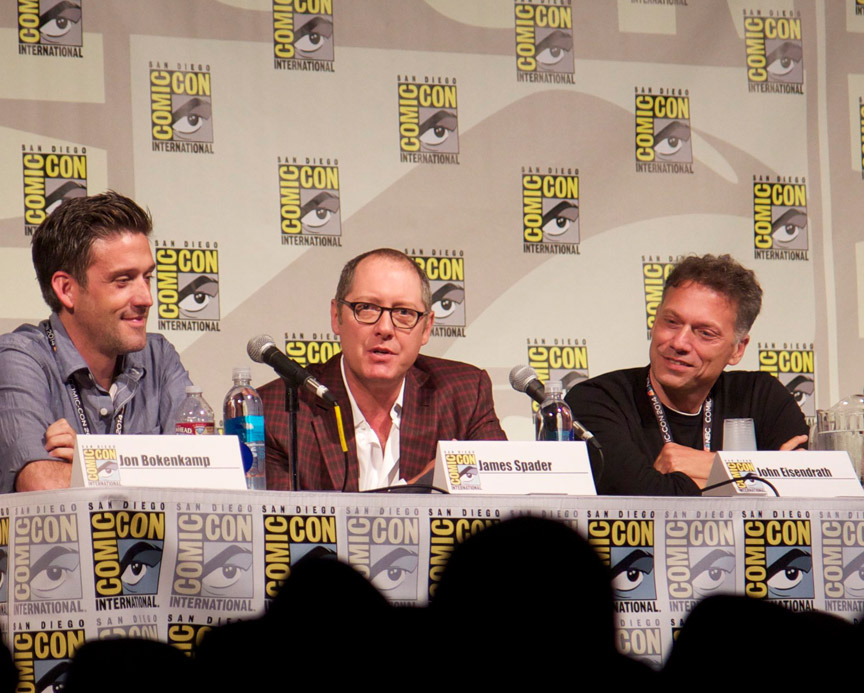 James Spader at Blacklist Comic-con panel